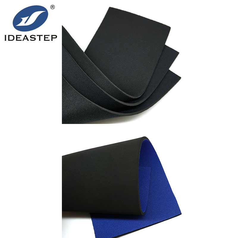 Neoprene foam sheets or SBR foam rubber laminated with fabric