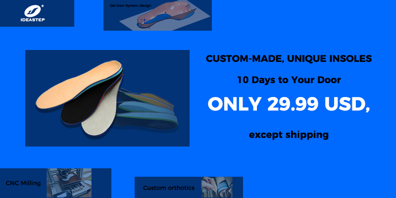 Custom made Orthotics Cost 29.99 USD 