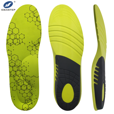 Ideastep 10047 Orthotic insoles with TPU heel cup PU cushioning