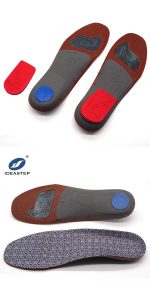 insoles with cushion padding