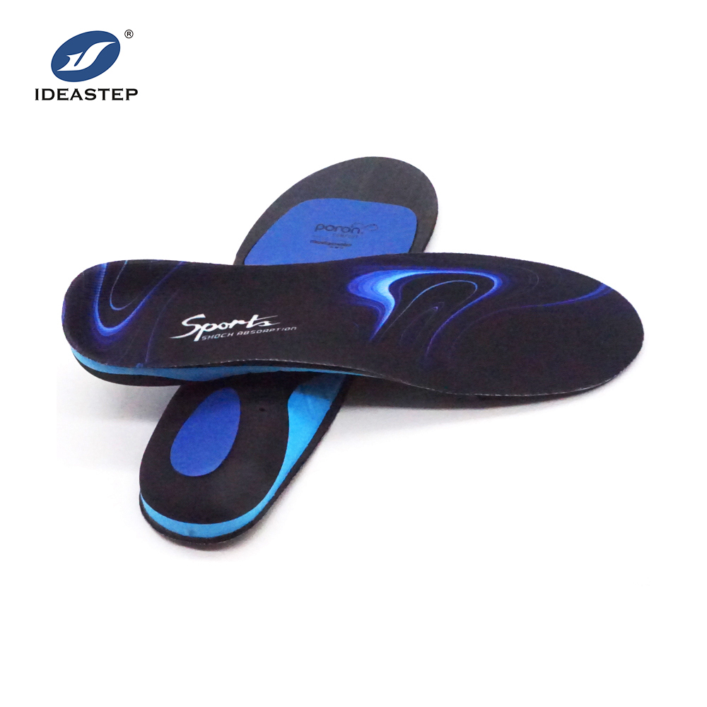 What color (size, type, specification) is available for custom made shoe inserts in Ideastep Insoles?