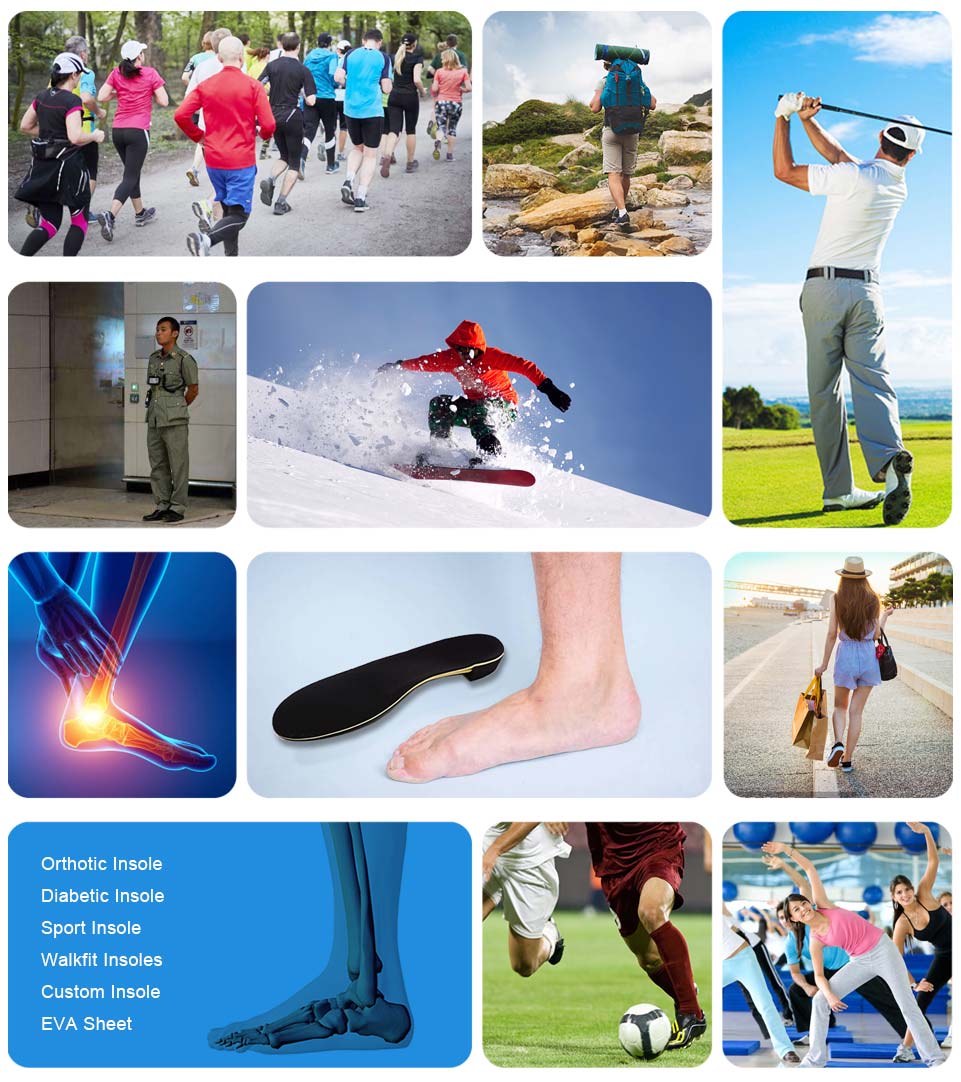 Ideastep best gel sole inserts supply for shoes maker