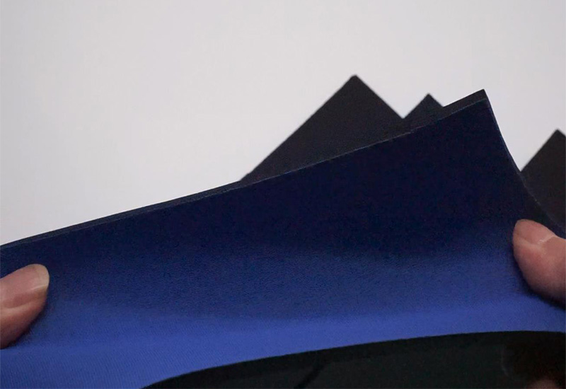 Neoprene foam sheets or SBR foam rubber laminated with fabric Ideastep KE2SBR#