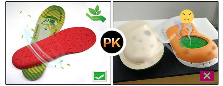 Thin eva foam removal pegs medical diabetic insoles