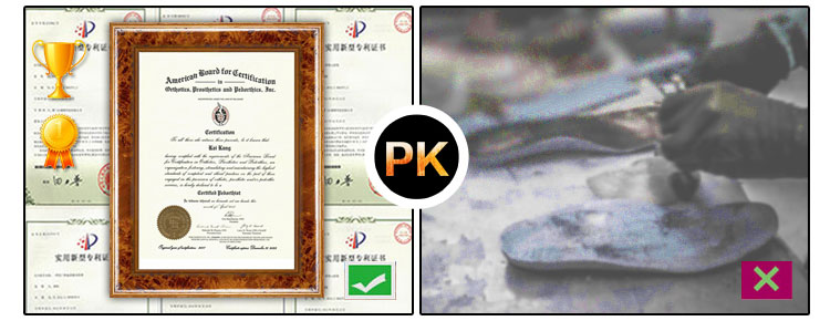 Pedorthist Orthotist and Podiatrist foot orthotics basic inserts Ideastep KO1673