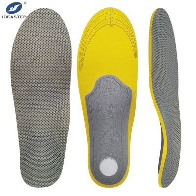 Running soft breathable running pain relief 4d orthopedic insole