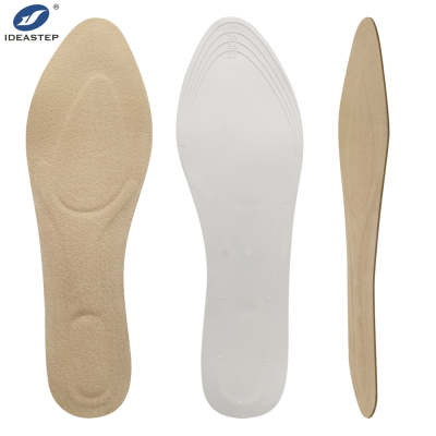 High elastic EVA cuttable pigskin heightening insole