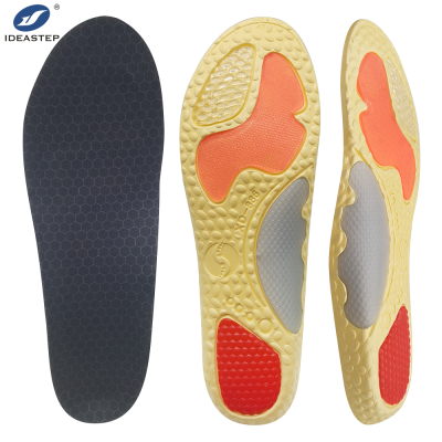 shock-absorbing corrective running insole