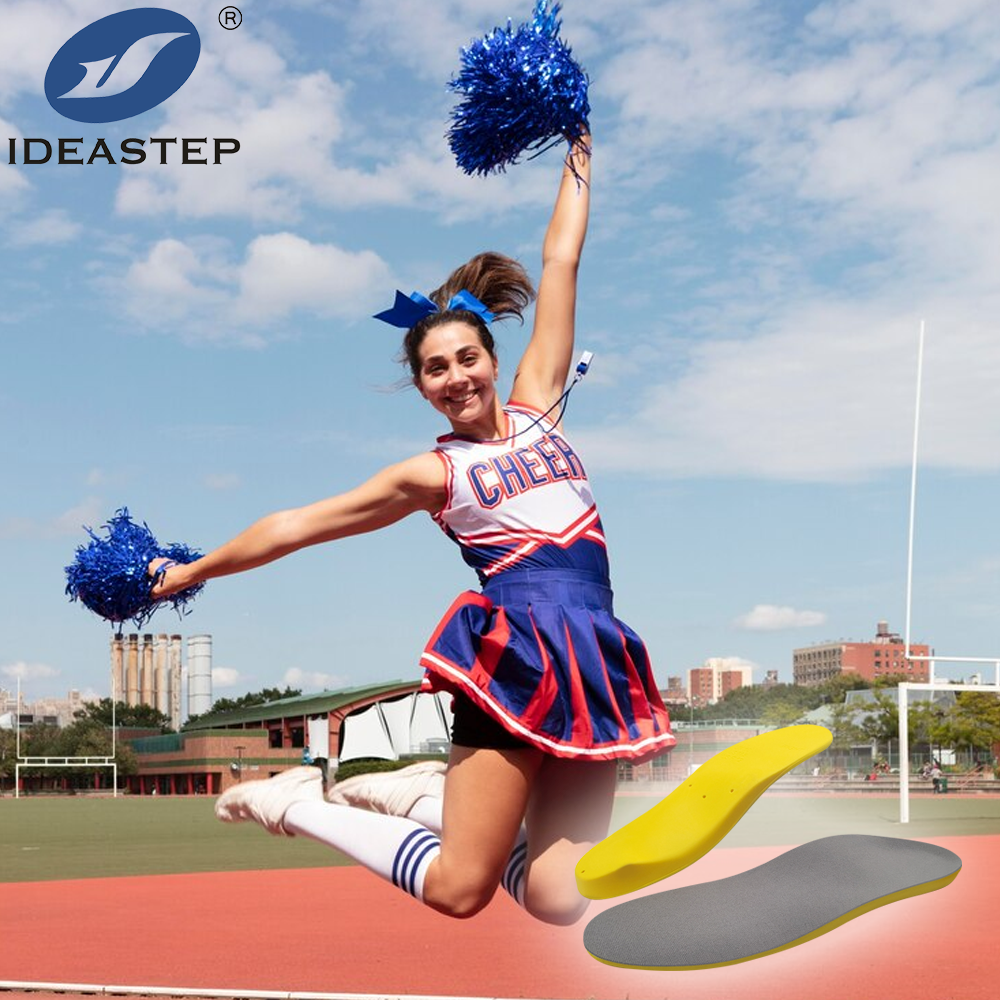 Ideastep XA-6075 Wholesale Nylon Cup-In PU Insoles with Foam Middle Layer and Velvet Fabric for Enhanced Comfort