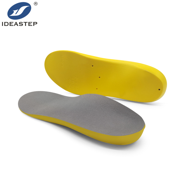 Ideastep XA-6075 Wholesale Nylon Cup-In PU Insoles with Foam Middle Layer and Velvet Fabric for Enhanced Comfort