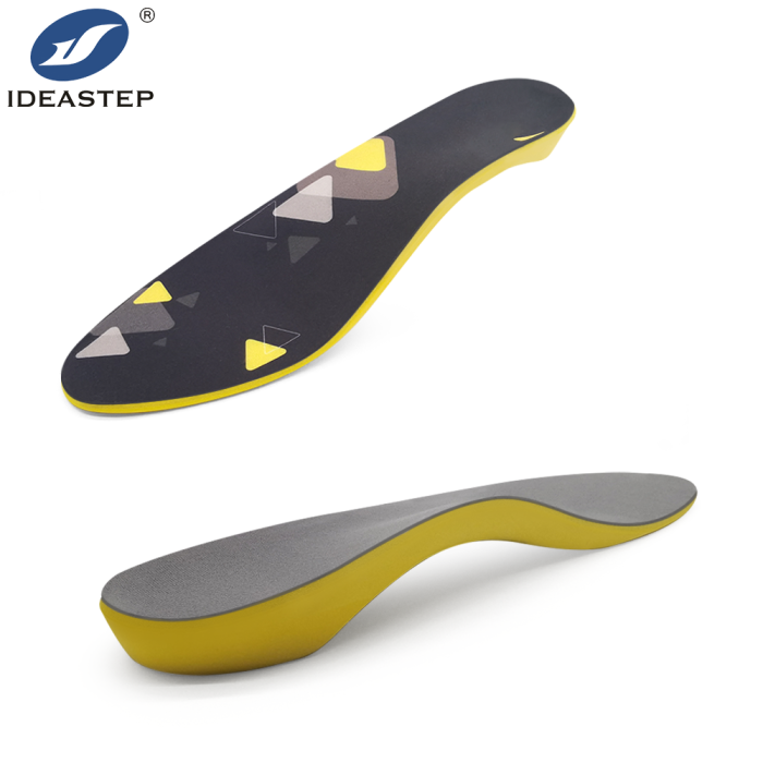 Ideastep XA-6075 Wholesale Nylon Cup-In PU Insoles with Foam Middle Layer and Velvet Fabric for Enhanced Comfort